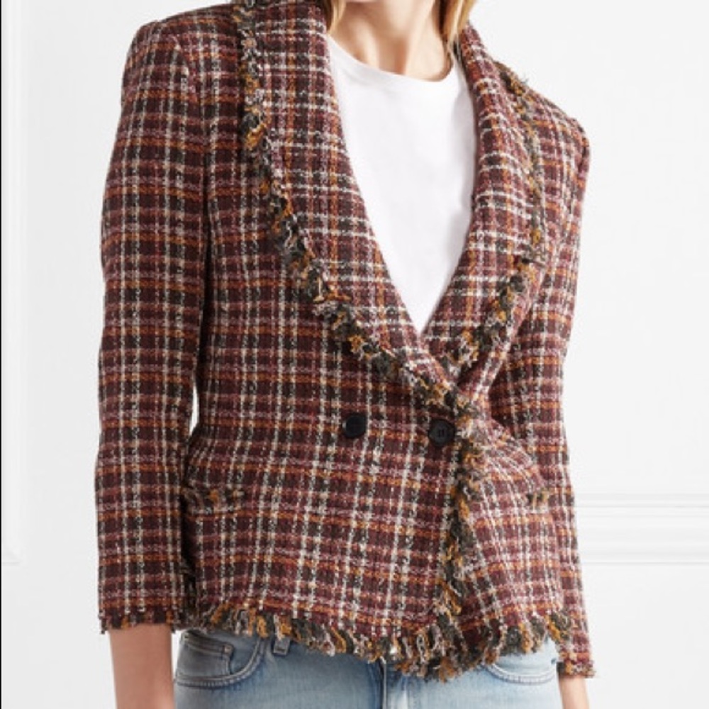 isabel marant etoile Nicole Tweed jacket 34 xs NWT